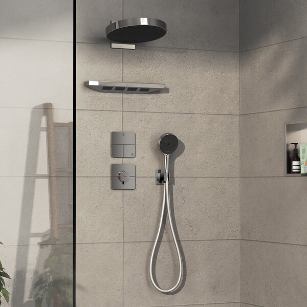 Hansgrohe ShowerSelect Comfort Q - Termostat pod omítku, chrom 15588000