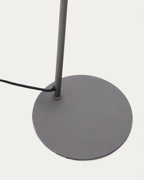 Černá stojací lampa (výška 147 cm) Manie – Kave Home