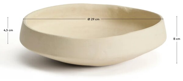 Kave Home Béžová dekorativní miska Mireni Ø29 cm