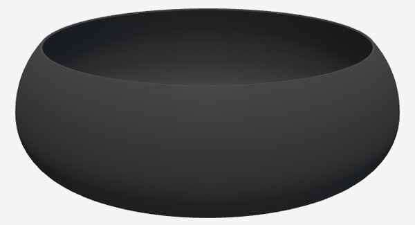 BetteCraft - Umyvadlová mísa Ø 350 mm, BetteGlasur Plus, Ebony matná A240-035PW