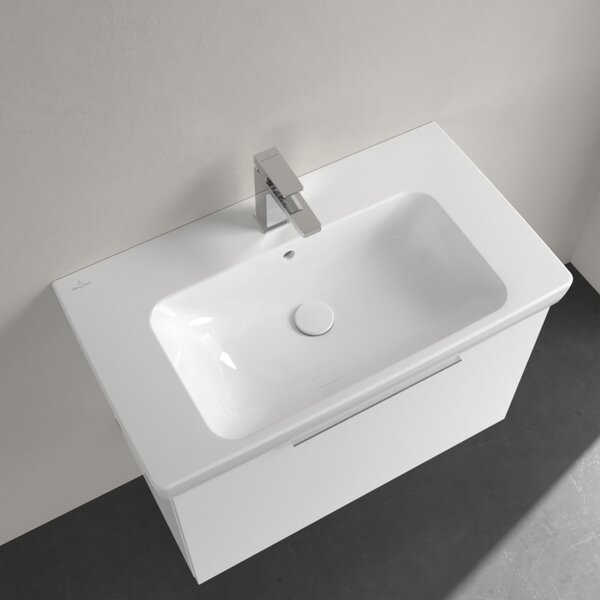 Villeroy & Boch Architectura - Umyvadlo 800x445mm s přepadem, alpská bílá 4A878001