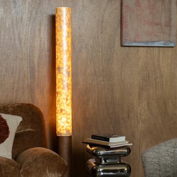 Dutchbone Béžová stojací lampa BEAM 150 cm