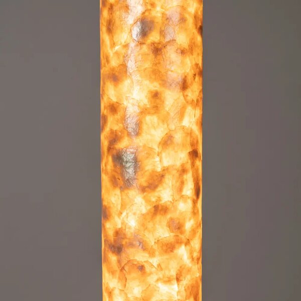 Dutchbone Béžová stojací lampa BEAM 150 cm