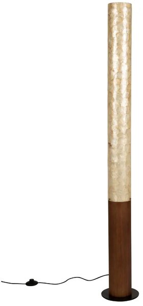 Dutchbone Béžová stojací lampa BEAM 150 cm