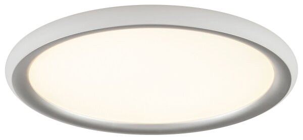 Brilliant - LED Stmívatelné stropní svítidlo CARLOZ LED/16W/230V pr. 30 cm bílá