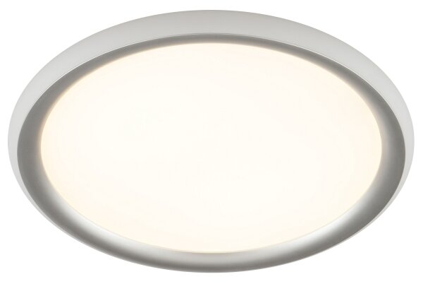Brilliant - LED Stmívatelné stropní svítidlo CARLOZ LED/16W/230V pr. 30 cm bílá