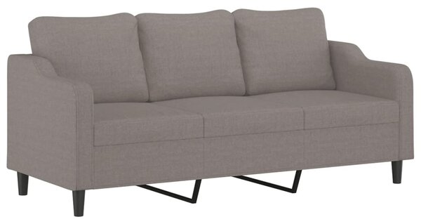 2dílná sedací souprava s polštáři taupe textil 3201857