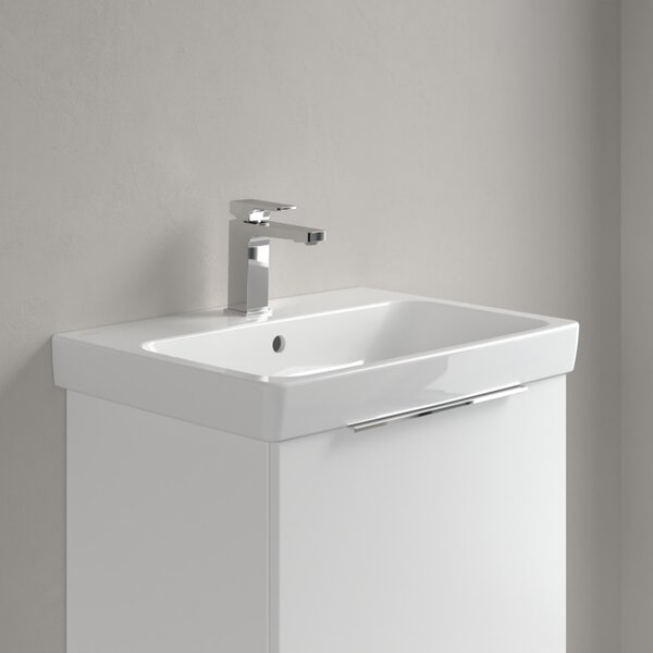 Villeroy & Boch Architectura - Umyvadlo 600x445mm s přepadem, broušené, alpská bílá 4A876G01