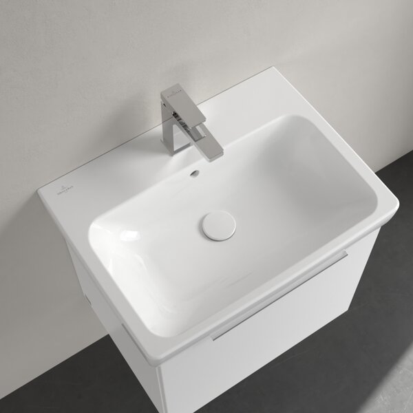 Villeroy & Boch Architectura - Umyvadlo 600x445mm s přepadem, alpská bílá 4A876001