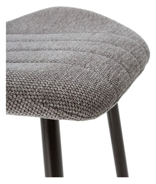Šedé barové židle v sadě 2 ks (výška sedáku 65 cm) Muli – Marckeric