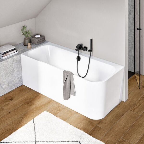 Villeroy & Boch Architectura - Vana ke zdi 1700x750mm, levá, alpská bílá UBA170ARE9CL00V-01