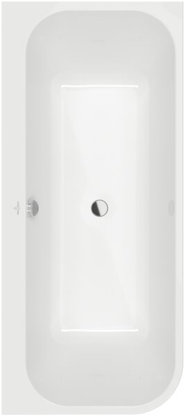 Villeroy & Boch Architectura - Vana ke zdi 1700x750mm, pravá, alpská bílá UBA170ARE9CR00V-01