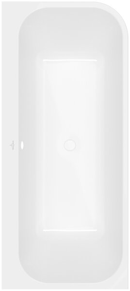 Villeroy & Boch Architectura - Vana ke zdi 1800x800mm, levá, alpská bílá UBA180ARE9CL00V-01