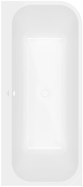 Villeroy & Boch Architectura - Vana ke zdi 1700x750mm, levá, alpská bílá UBA170ARE9CL00V-01