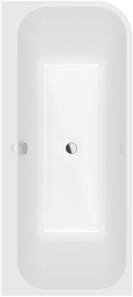 Villeroy & Boch Architectura - Vana ke zdi 1800x800mm, levá, alpská bílá UBA180ARE9CL00V-01