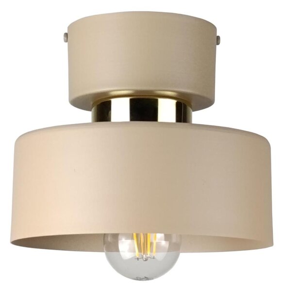 Stropní svítidlo IGNIA 1xE27/60W/230V béžová/zlatá