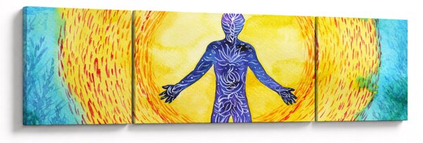 Obraz - Síla duše (170x50 cm)