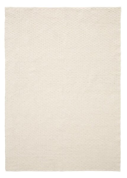 Krémový ručně tkaný koberec s příměsí bavlny 160x230 cm Mascarell – Kave Home