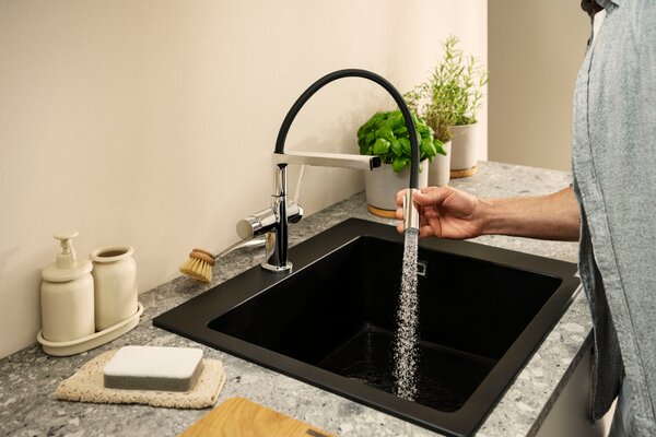 Hansgrohe Talis Select M54 - Páková kuchyňská baterie Semi-Pro, 3jet, chrom 72861000