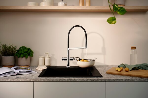 Hansgrohe Talis Select M54 - Páková kuchyňská baterie Semi-Pro, 3jet, chrom 72861000