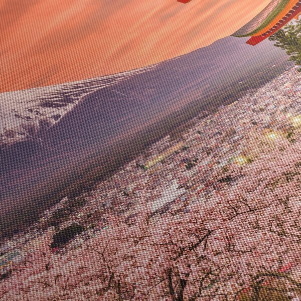 Obraz - Fujiyoshida, Japonsko (70x50 cm)