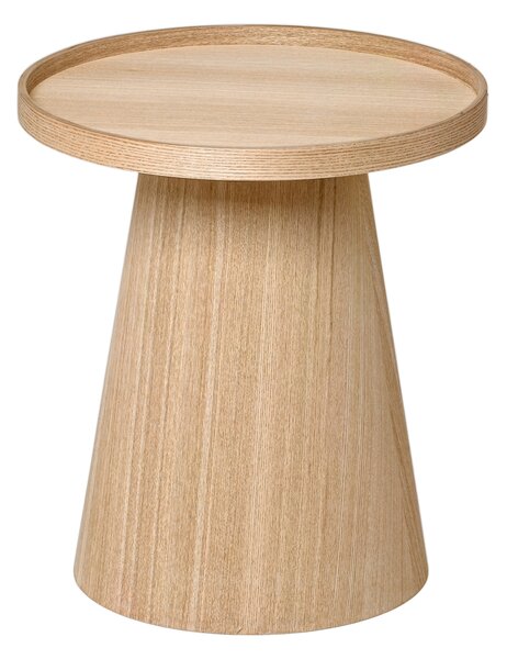 Kulatý konferenční stolek Tiliana 45 cm - přírodní