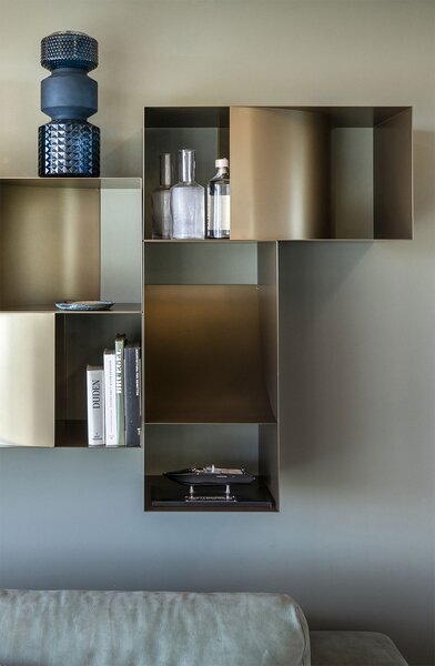 Mogg designové modulární police Judd Wall Unit