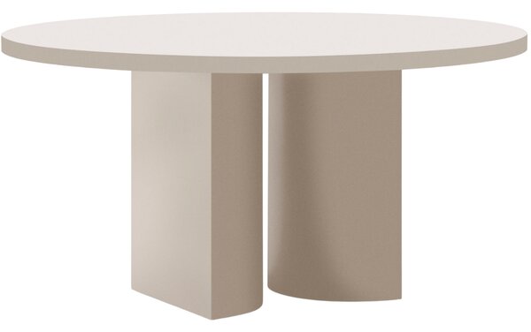 Lakovaný jídelní stůl Kave Home Nealy 150 cm - odstín ecru