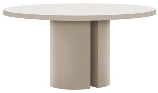 Lakovaný jídelní stůl Kave Home Nealy 150 cm - odstín ecru