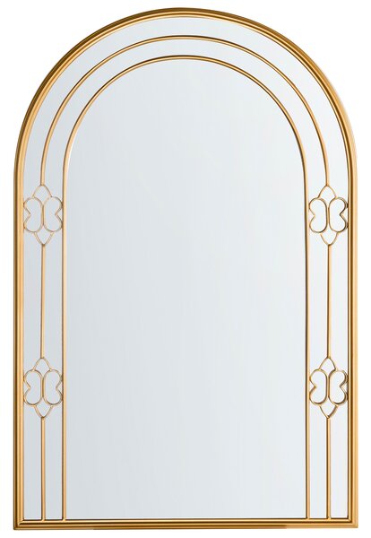 Zrcadlo MAUTRE 66 cm 98 cm Zlatá