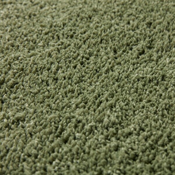 Kusový koberec Shaggy Teddy Olive 80x150 cm