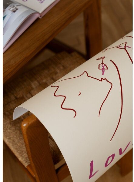 Plakát 50x70 cm Vino Lovers – Ruby Hughes – The Poster Club