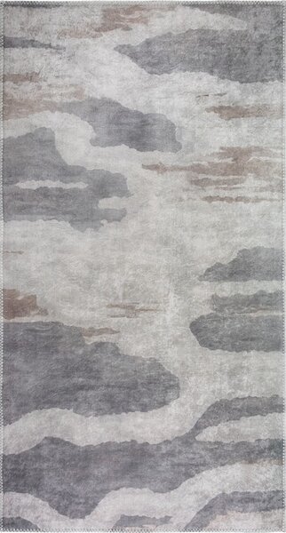 Šedý pratelný koberec 80x150 cm City Clouds – Vitaus