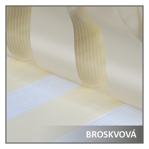 Roleta Den Noc neinvazivní soft Broskvová 30x150 cm