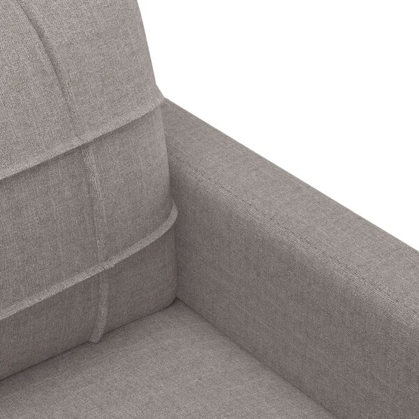 3dílná sedací souprava s poduškami taupe textil 3201249
