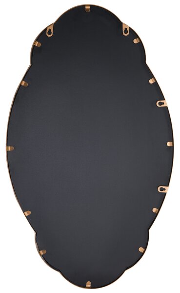 Zrcadlo EPANNES 49 cm 84 cm Zlatá