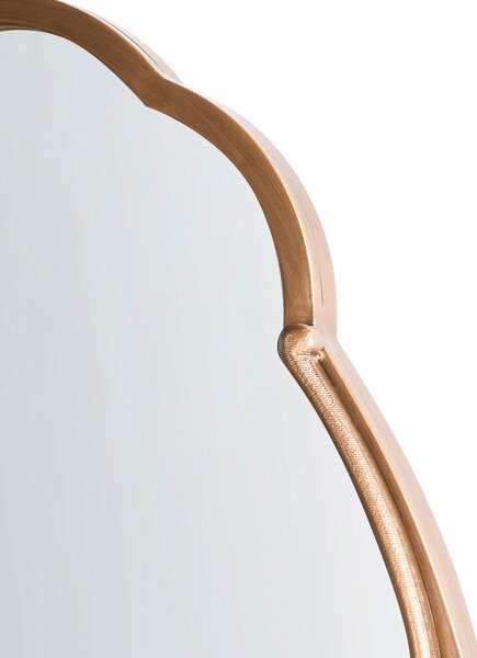 Zrcadlo EPANNES 49 cm 84 cm Zlatá