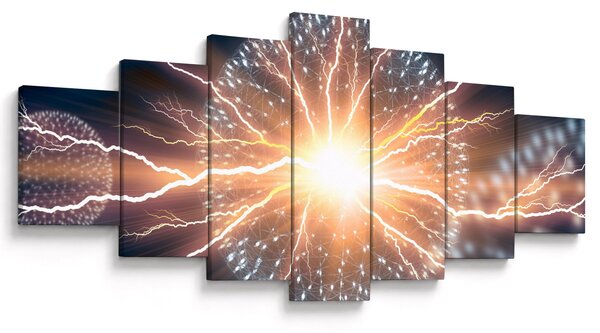Obraz - Atom (210x100 cm)