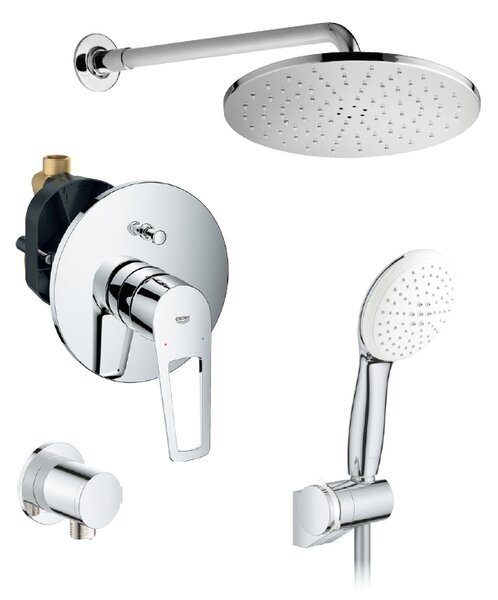 GROHE Set 3 - Sprchový systém pod omítku, komplet, chrom
