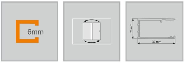 Hüppe Astra - Walk-in/Boční stěna pro křídlové dveře s pevným segmentem 800x2000 mm pro 4-úhelník, profil stříbrná pololesklá, sklo čiré s Anti-Plaque PX0202.069.322