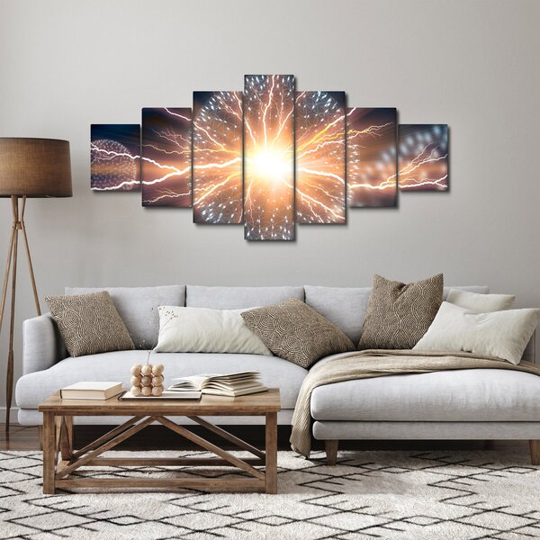 Obraz - Atom (210x100 cm)