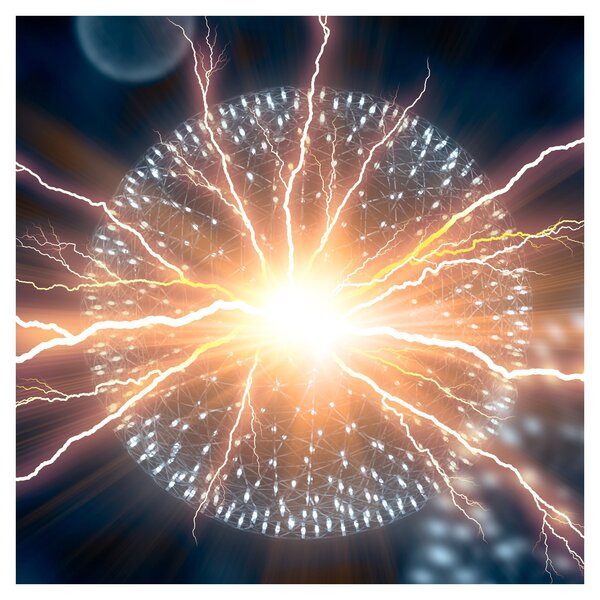 Obraz - Atom (30x30 cm)