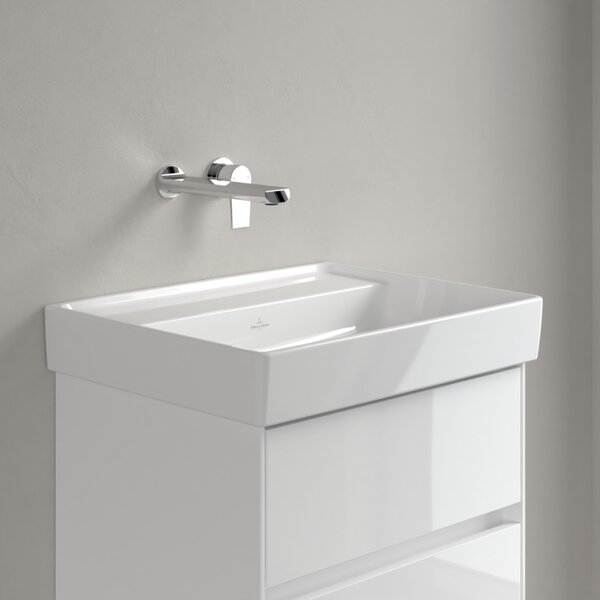 Villeroy & Boch Collaro - Umyvadlo 550x44 mm, bez přepadu, alpská bílá 4A335801
