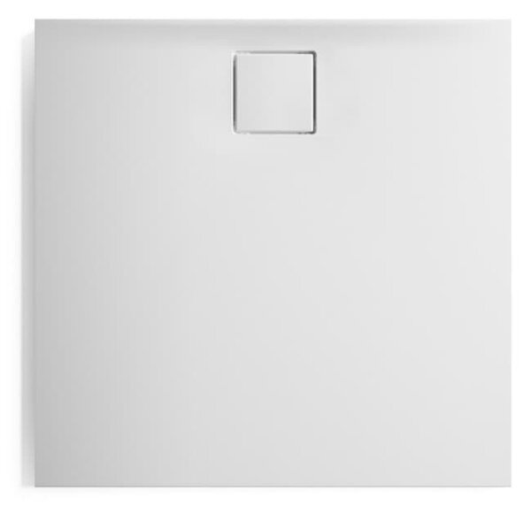 Hüppe EasyFlat - Sprchová vanička 900x900 mm, bílá EF0101.055