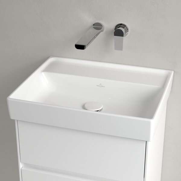Villeroy & Boch Collaro - Umyvadlo 550x44 mm, bez přepadu, alpská bílá 4A335801