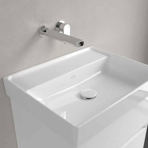 Villeroy & Boch Collaro - Umyvadlo 550x44 mm, bez přepadu, alpská bílá 4A335801