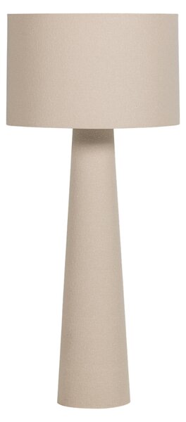 WOOOD Béžová bouclé stojací lampa Loft 160 cm