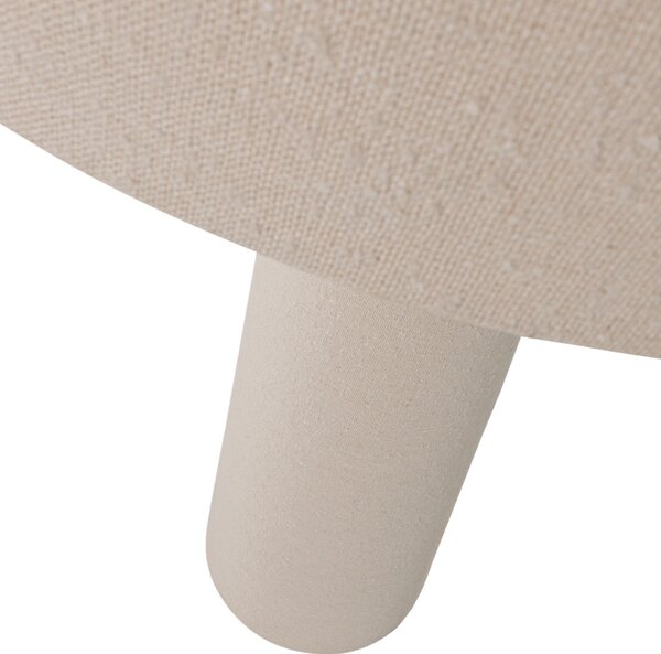 WOOOD Béžová bouclé stojací lampa Loft 160 cm