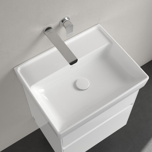 Villeroy & Boch Collaro - Umyvadlo 550x44 mm, bez přepadu, alpská bílá 4A335801