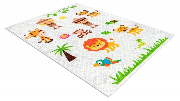 Dětský kusový koberec Junior 52104.801 Safari grey 120x170 cm